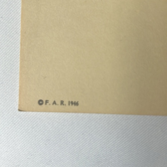 Kate Greenaway / 3 Prints / 6x6 / 
Vintage/ Girl in Red Dress x 2 / Green Dresse - Picture 2 of 6